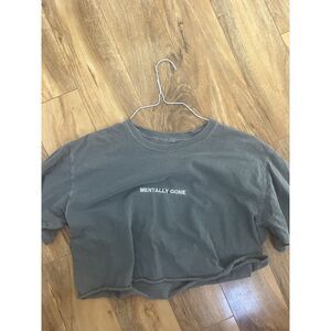 wildroot womens tee mentally gone M